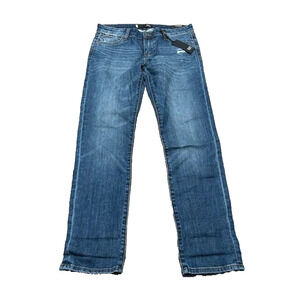 NWT Kut From The Kloth Womens Catherine Boyfriend Jeans Straight Leg Blue Size 4